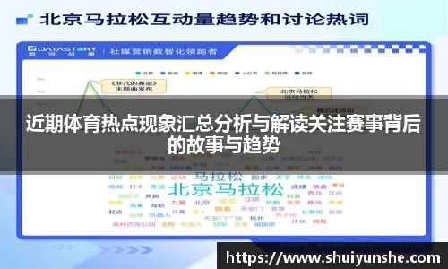 近期体育热点现象汇总分析与解读关注赛事背后的故事与趋势